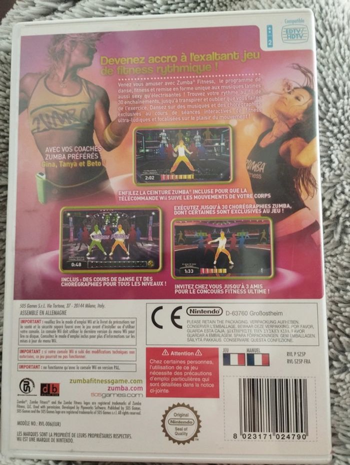 Jeu wii zumba fitness - photo numéro 2