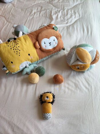 Lot jouets éveil Tanzanie Vertbaudet jungle
