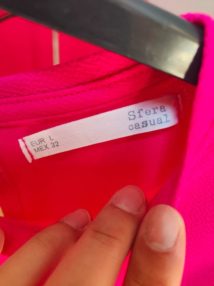 Robe rose/fushia taille L sfera - photo numéro 4