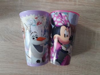 Gobelets Reine des neiges Minnie