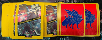 Lot de 170 Sleeves Officielles Pokémon Zacian et Zamazenta 🔥