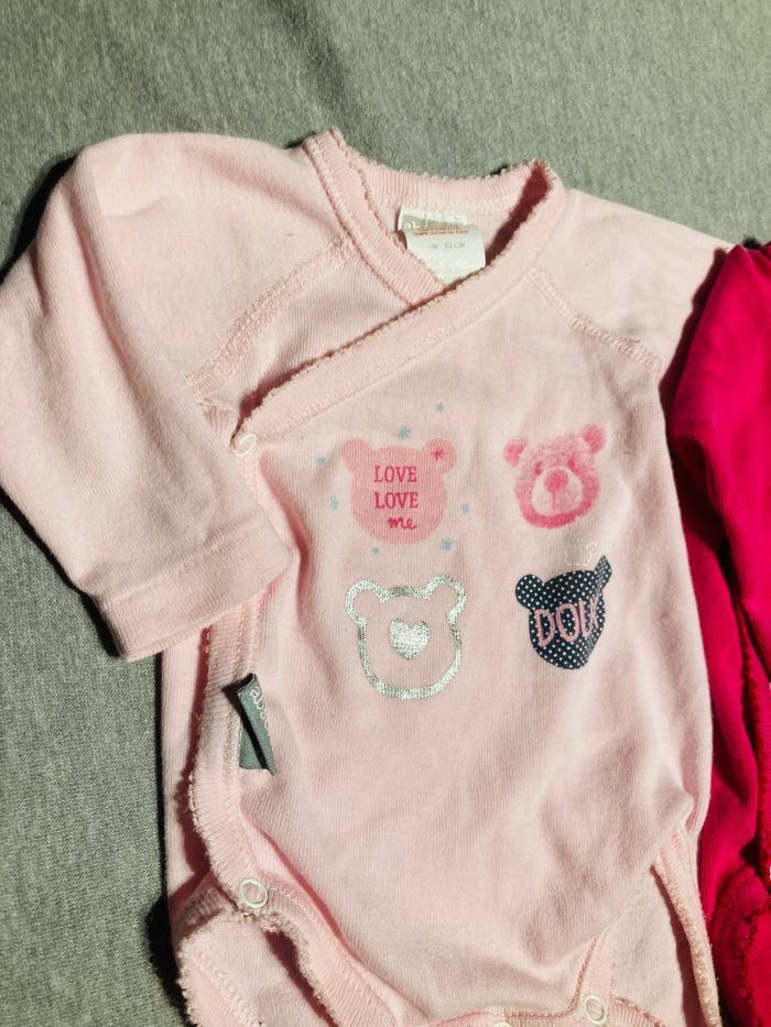 Lot 4 bodys Petit bateau / absorba - photo numéro 6