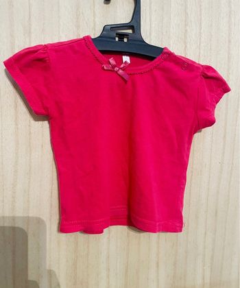 T-shirt simple uni - 68 cm