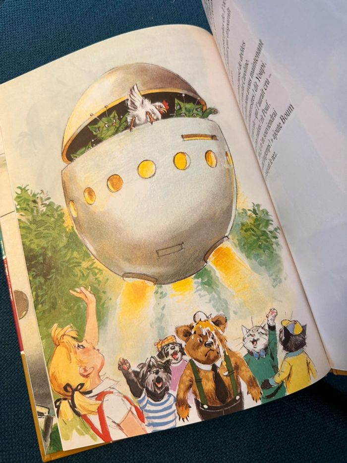 Livre rare Caroline et les extraterrestres Pierre Probst coloré - photo numéro 4