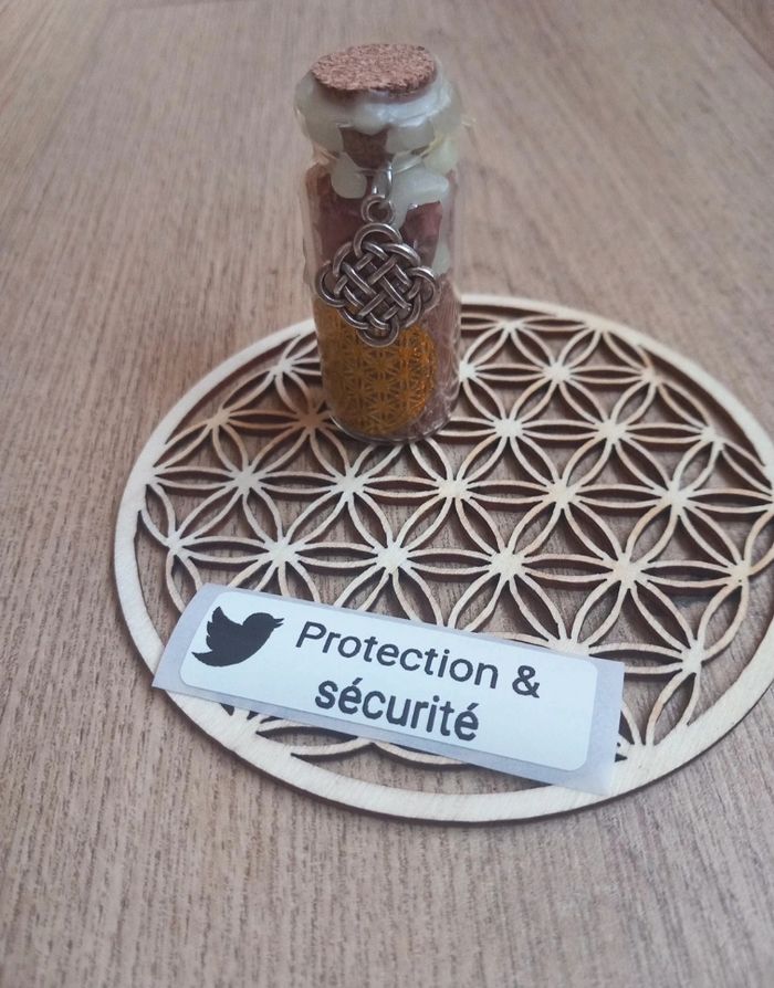 Fiole spell jar protection et sécurité - photo numéro 3
