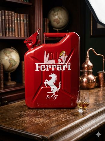 Jerrican d'essence décorative Ferrari 