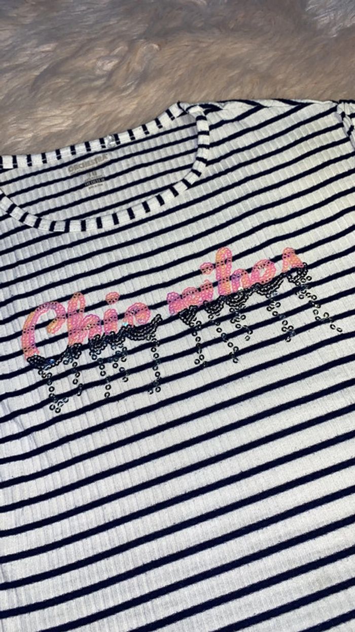 T-shirt marin orchestra - photo numéro 2