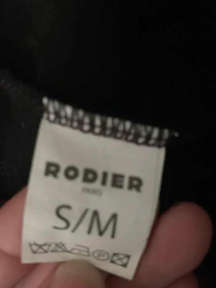 Legging Rodier simili marron  taille S-M tres bon état - photo numéro 6