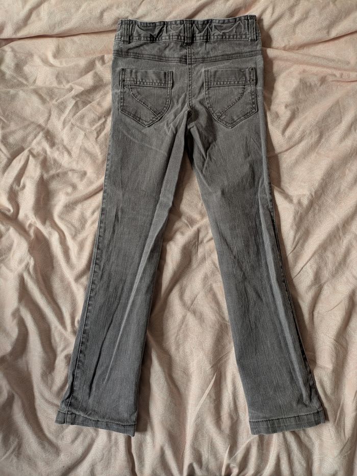 Jean fille gris 8 ans nky - photo numéro 3