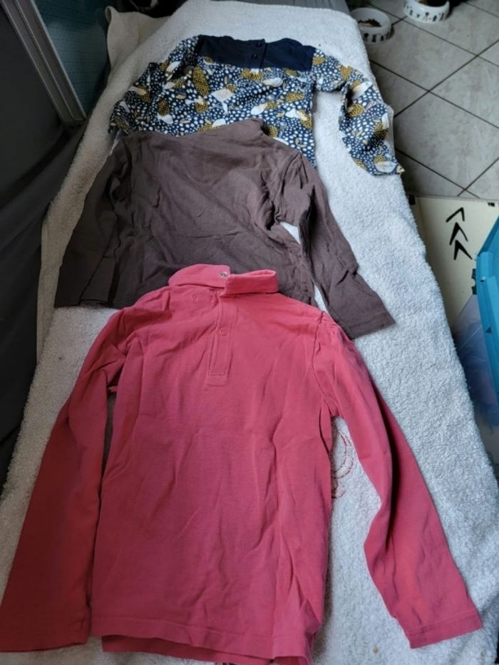Lot de 6 tee-shirts manches longues 5 ans - photo numéro 3
