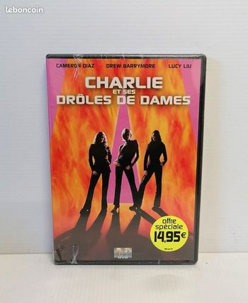 Dvd CHARLIE ET SES DROLES DE DAMES  (Neuf sous blister)