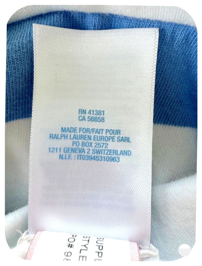 Ralph Lauren - Bonnet bleu Taille 1 (0/3 mois) - photo numéro 5