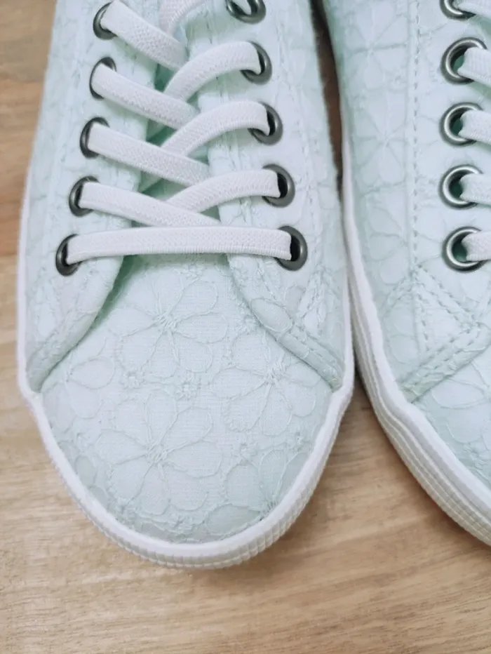 🌱 basket pistache en broderie anglaise 💮 - photo numéro 6