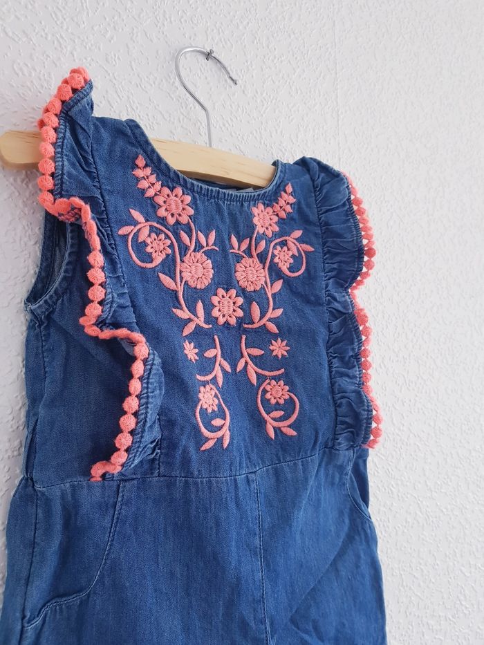 Primark - Combishort en jean (9 mois) - photo numéro 2