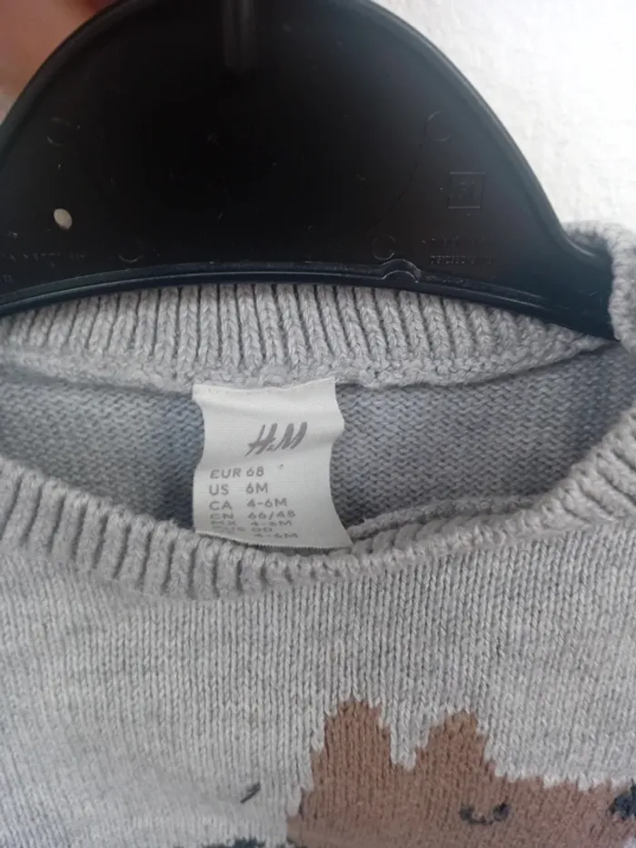 Lot 3 vêtement h&m 4-6 mois - photo numéro 8