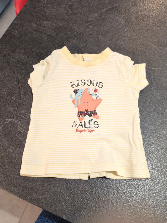 Tee shirt 6 mois