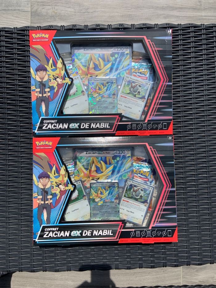 lots de 2 Coffrets zacian Ex de Nabil