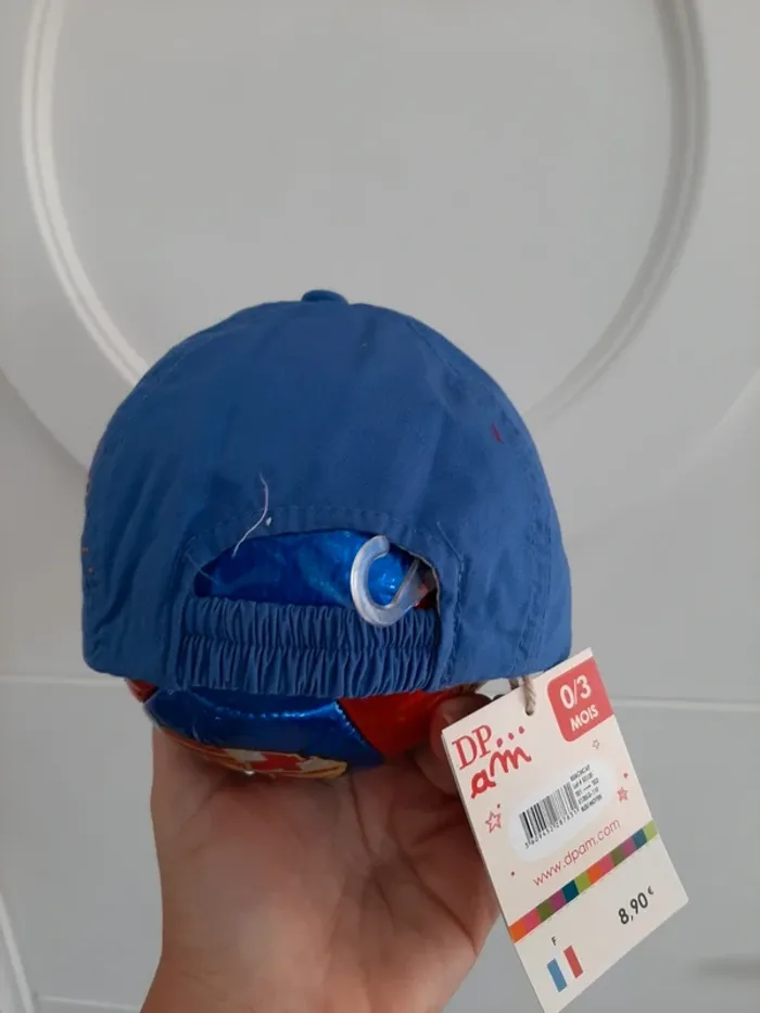 Casquette DPAM 0-3mois neuf - photo numéro 3