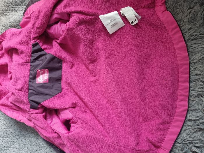 Manteau imperméable à capuche intérieur polaire 4ans - photo numéro 5