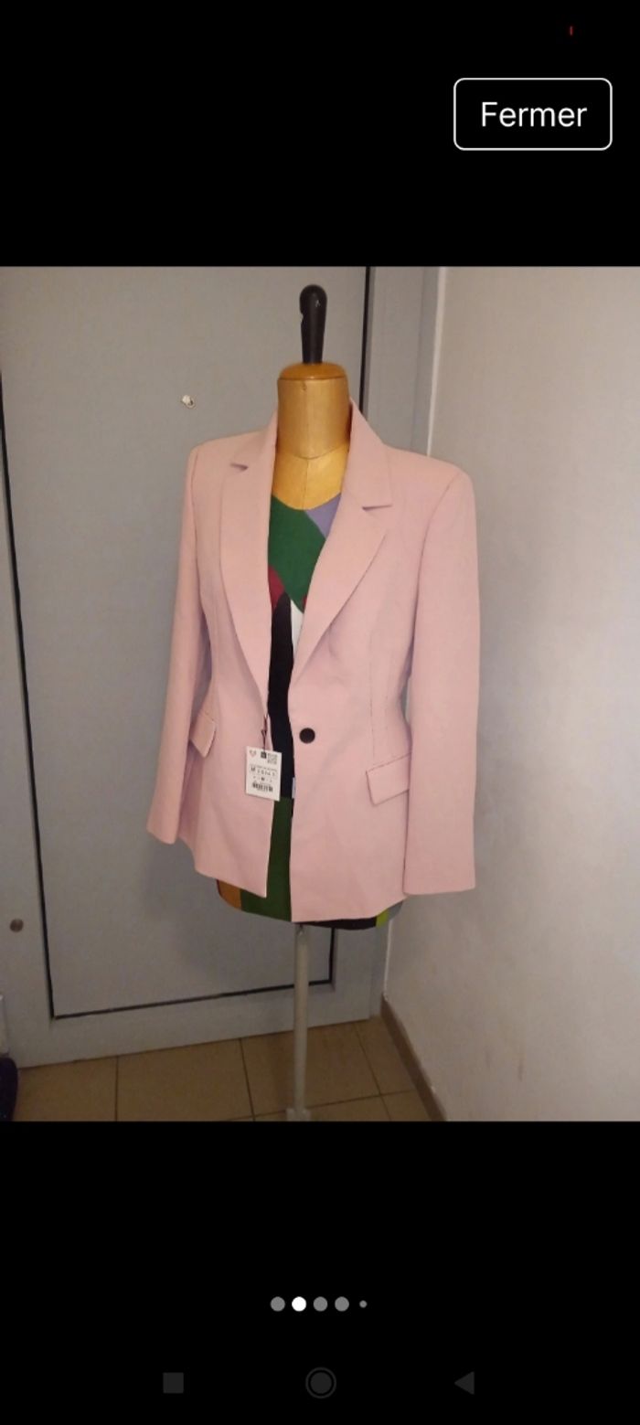 jolie blazer zara - photo numéro 2