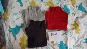 Lot sous-pulls 3 ans