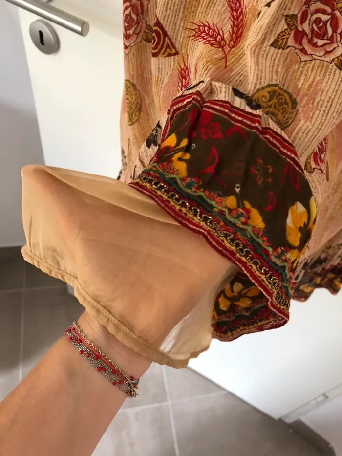 Robe Zara bohème taille M - photo numéro 4