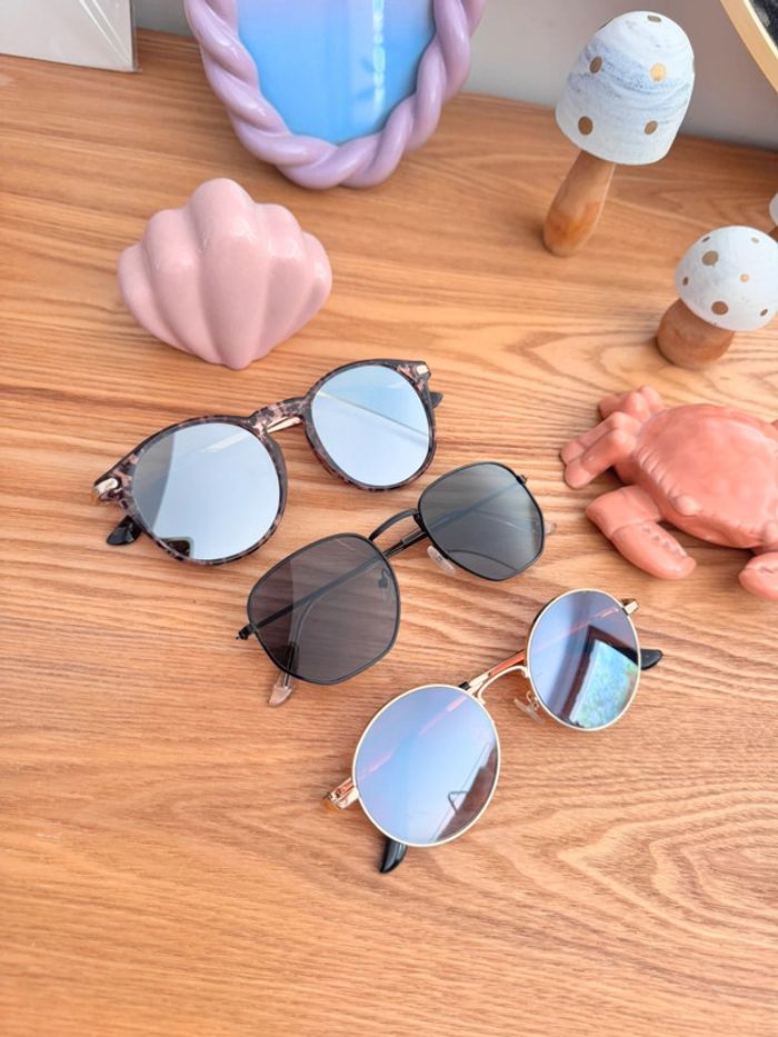 Lot de 3 paires de lunettes de soleil - photo numéro 6