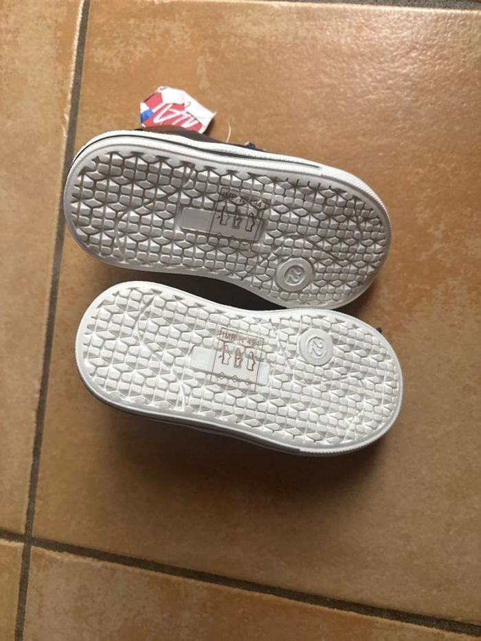 Chaussures taille 22 cuir Na - photo numéro 4
