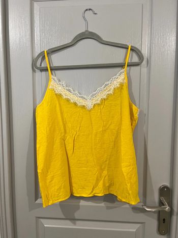 Débardeur jaune