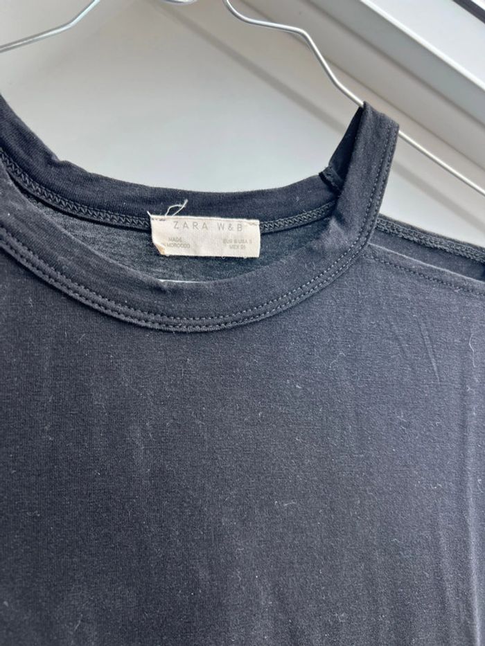 Haut Zara noir - photo numéro 3