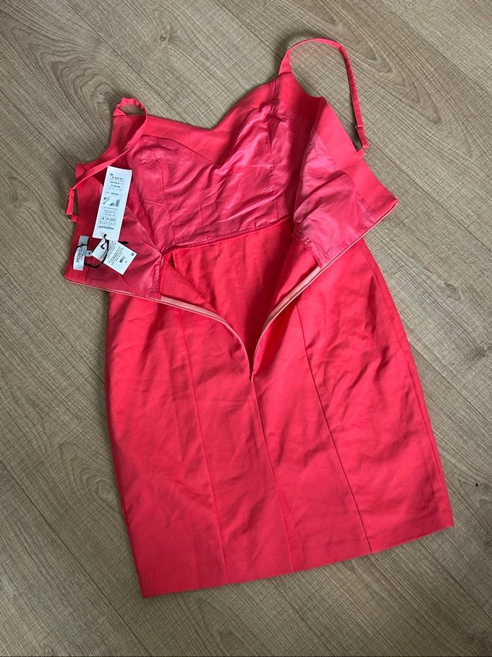 Robe rose corail neuve à bretelles Morgan taille 40 (valeur 65€) - photo numéro 8