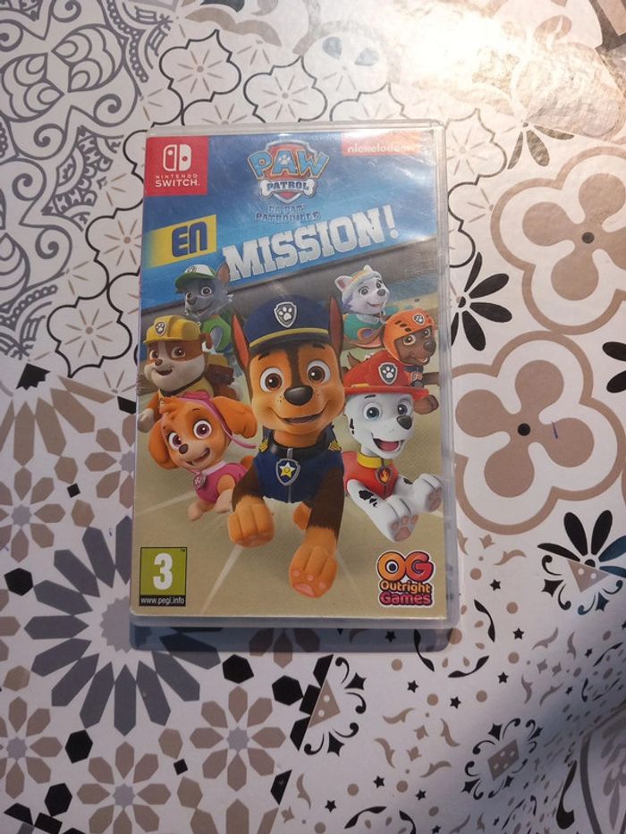 Jeu switch pat patrouille en mission