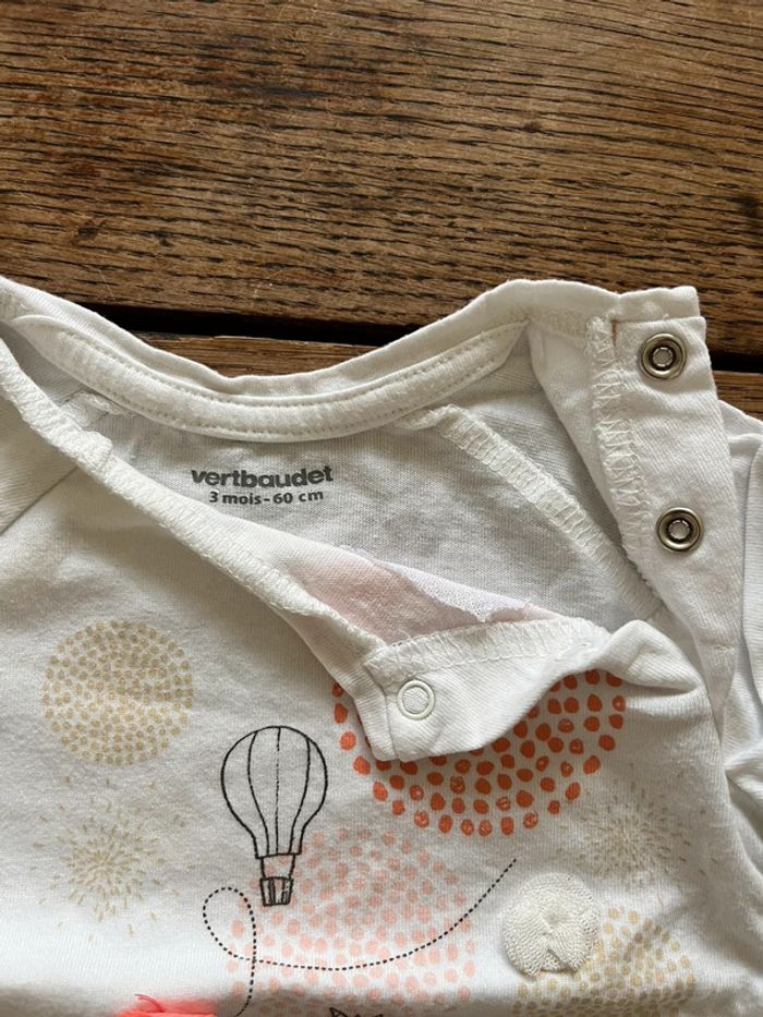 Teeshirt manche courte 3mois - photo numéro 3