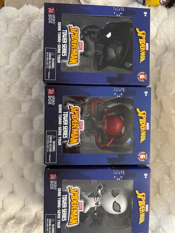 Lot de 3 figurines Marvel