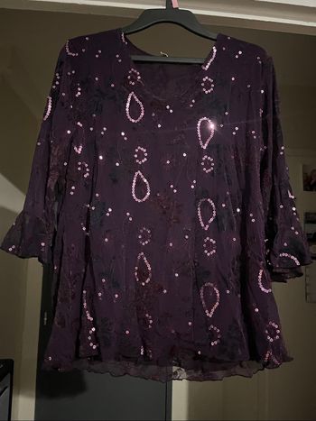 T-shirt femme taille 48/50 Fashion +