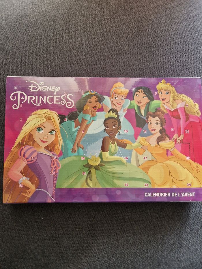 Calendrier de l'avent princesse