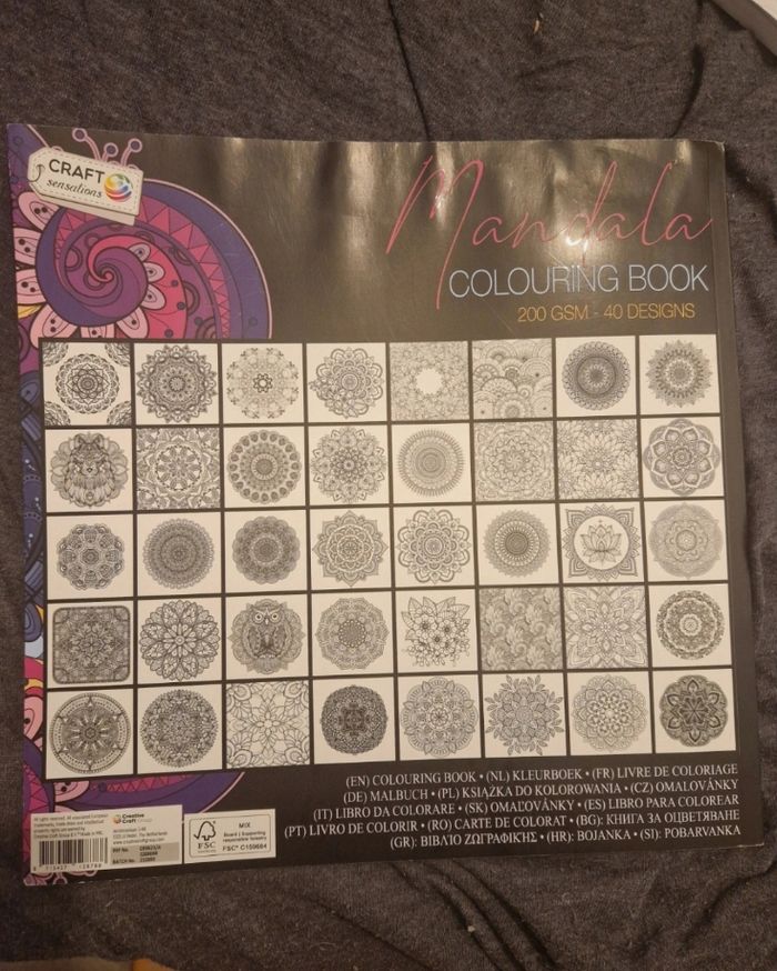 Livre de coloriage mandala