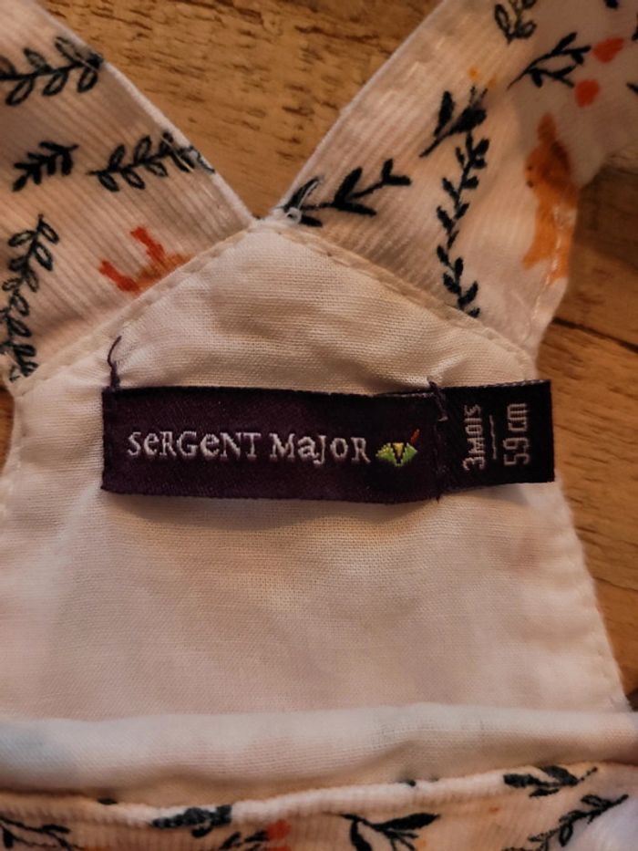 Salopette + Collants sergent major 3mois - photo numéro 3