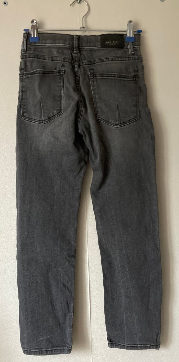 jeans gris taille 9/10 ans - photo numéro 3