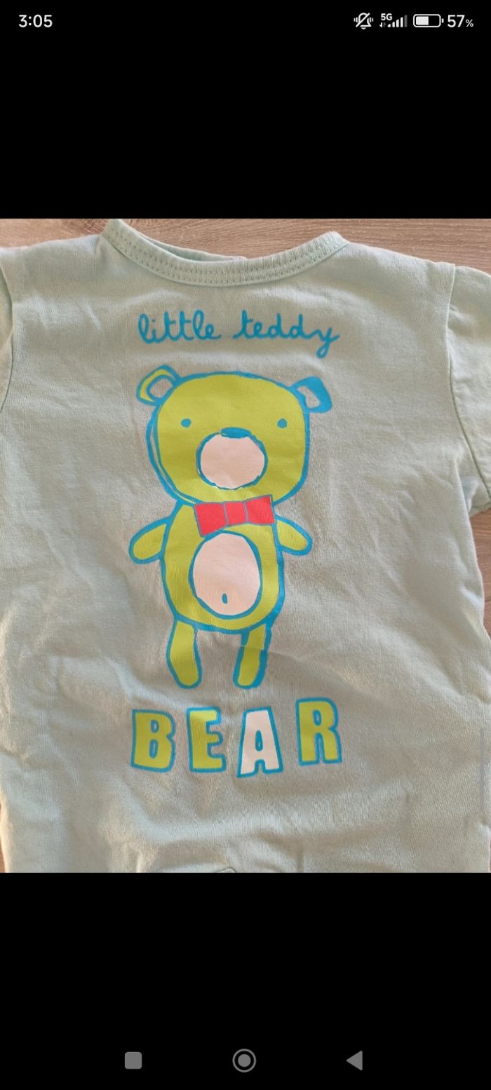 Pyjama taille 1 mois - photo numéro 3