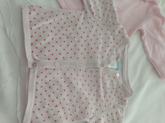 polo + gilet de Obaibi taille3 mois Réf R110 D02 - photo numéro 2