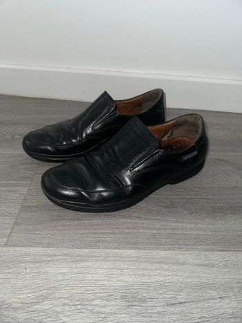 Mocassins en cuir noir Mephisto 9EUR 43FR