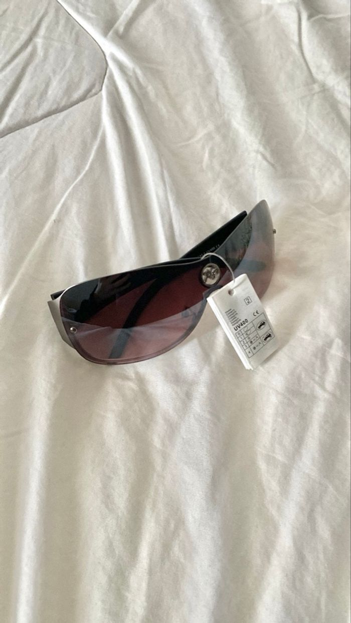 Lunettes de soleil vintage – Style Y2K / rétro - photo numéro 1