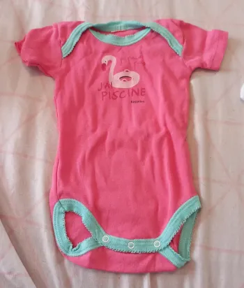 Body manche courte 3 mois absorba