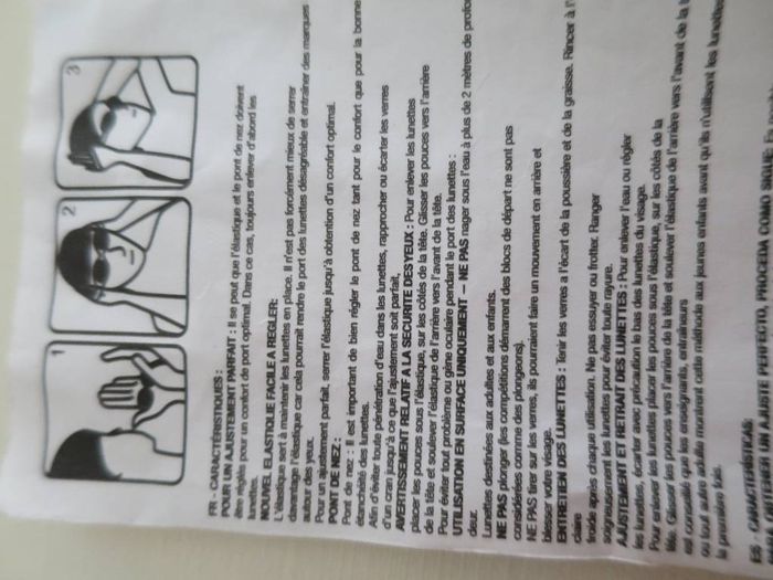 Lunettes de Piscine Neuve - photo numéro 4