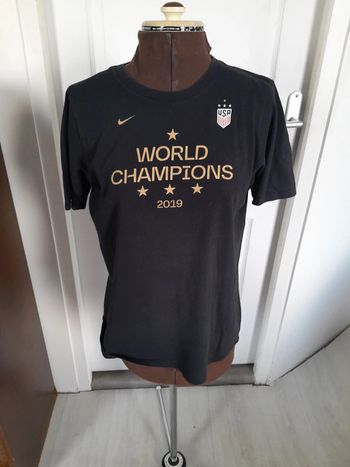 Tee shirt Us nike tee Word champions usa