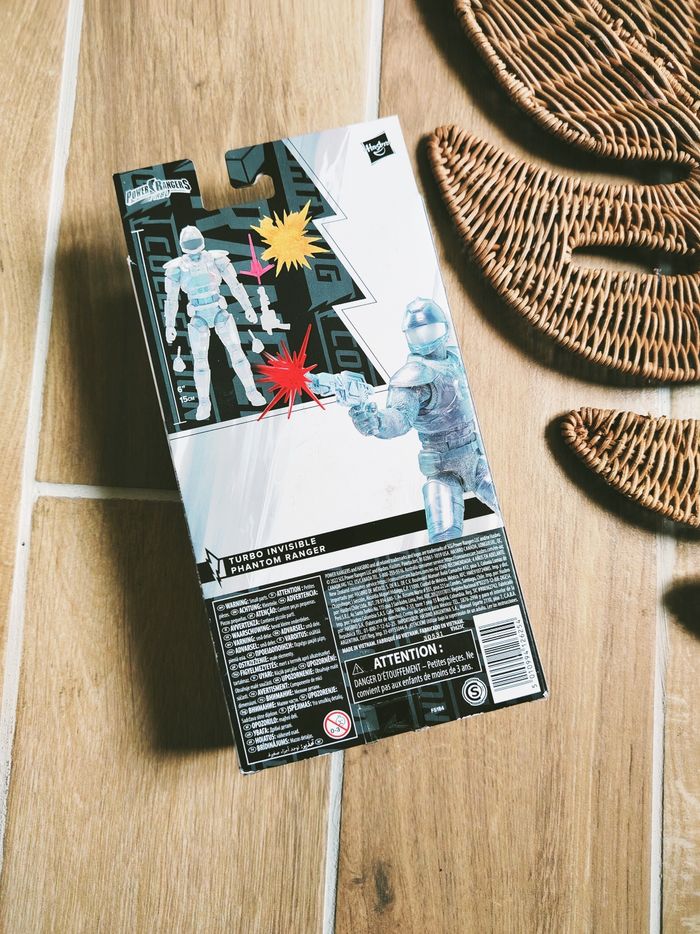 🙅 Coffret Power rangers In Space  lightning collection figurine Turbo Invisible phantom ranger - photo numéro 2