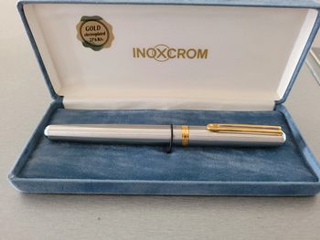 Vintage coffret stylo à bille inoxcrom