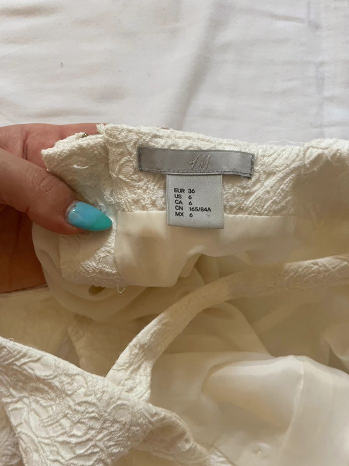 Robe blanche / écrue H&M - photo numéro 3