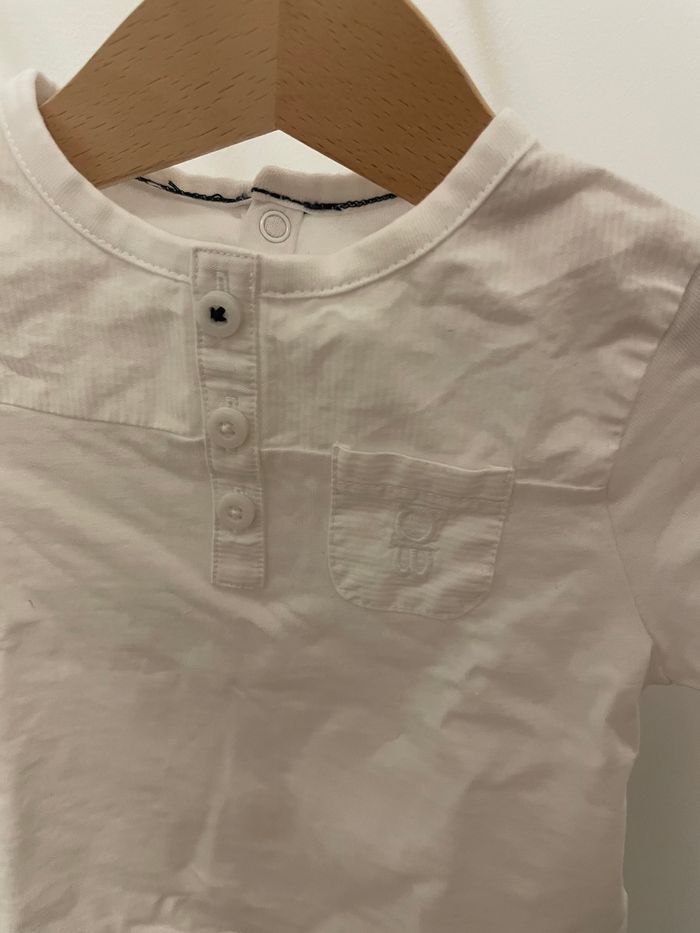 T-Shirt Blanc Obaïbi - photo numéro 2